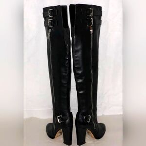 Michael Kors Vachetta Leather Knee High Boots